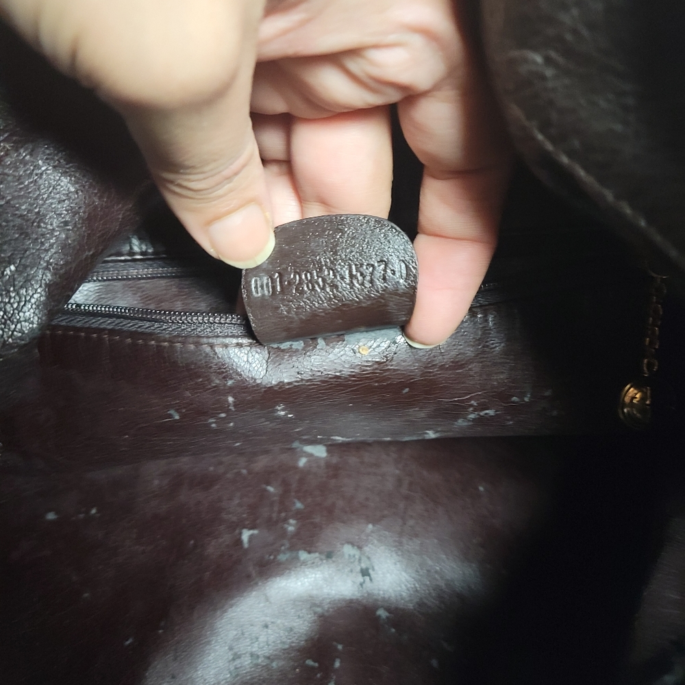 100% Authentic Gucci vintage bamboo tote bag - Picture 11 of 14